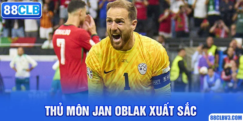 Thủ môn Jan Oblak xuất sắc